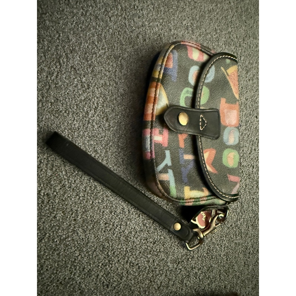 Kate Spade + Dooney & Bourke Wristlet Bundle | Glitter + Multicolor Set - Picture 8 of 13